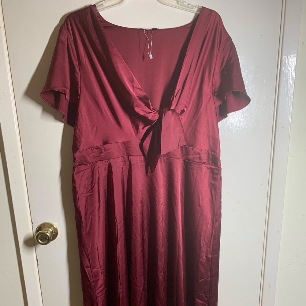 Baltic Born Burgundy Maroon Maxi Dreas, New, Size XXL